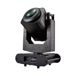 Outdoor IP65 Waterproof Beam Moving Head Light Sky Beam Searchlight DMX Control UV Warm White Emitting Bulb Aluminum