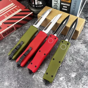 Outdoor Multifunctional Survival Knife UTX 85 440C Steel Blade Zinc Alloy Handle Hunting Camping Tool Window Breaker