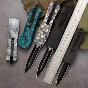 Outdoor Portable Fishing Knife High Hardness Straight Blade Tactical Self Defense Knife OEM