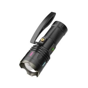 Outdoor Strong Light Far reaching LED Searchlight Charging Ultra long lasting Lighting Aluminum Alloy Hand held Flashlight