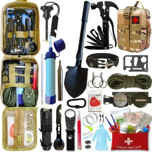 Outdoor Tools Survival Camping Car Treasure Survival Kit First Aid SOS Emergency Packaging Supplies B21