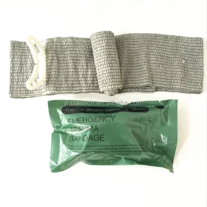 Outdoor Vacuum Sterile Compression Nylon Israeli Bandages Emergency Trauma Wound Dressing Self Rescue Completely