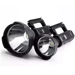 P50 or P70 Super Bright 1000m Range Rechargeable LED Spotlight Long-Lasting Outdoor Handheld Searchlight Flashlights & Torches