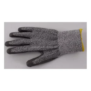 PU-Coated Level 5 Cut-Resistant Industrial Gloves