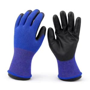 PU-Coated Safety Gloves Flexible Polyurethane Palm Work Gloves for Painting Gardening and General Work