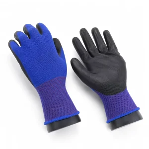 PU-Coated Safety Gloves Industrial Work Gloves for Large-Scale Projects