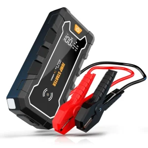 Peak Current 4000A Car Jump Starter Kit With Flashlight Emergency Tool Car Battery Jump Starter 12L Gas 10L Diesel
