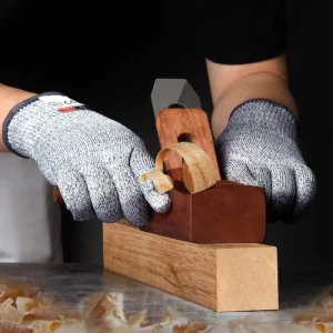 Polyethylene Cut Resistant Gloves Cutting Gloves Level 5 Protection for Kitchen