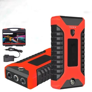 Portable 12V Emergency Vehicle Power Pack with USB Charging Function for Cars and SUVs