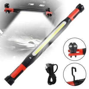 Portable COB LED Work Lamp Cordless Magnetic Inspection Light for Car Repair Home Garage Emergency USB Charging