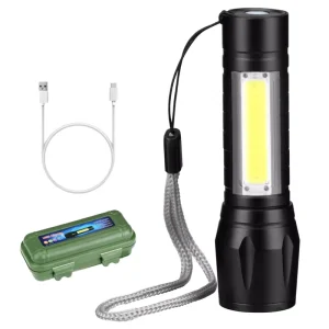 Portable Flashlight LED XPE Flash Light Torch Lantern 3 Lighting Modes Camping Light Mini LED Flashlight
