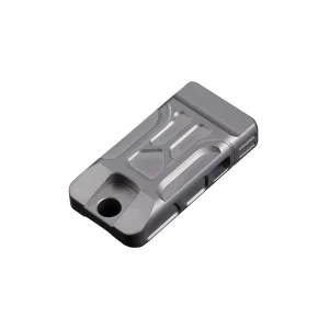 Portable Keychain Whistle with Double Pipe Titanium Alloy High Decibel Emergency Survival Tool for Outdoors Camping & Hiking
