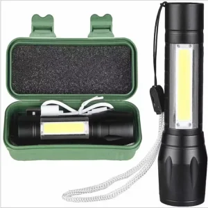 Portable LED XPE Flash Light Torch Mini Aluminum USB Lithium Battery Rechargeable Camp LED Flashlight