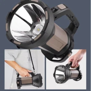 Portable Lamp 18650 Waterproof Torch USB Rechargeable Camping Lantern Side COB Light Flashlight led rechargeable searchlight