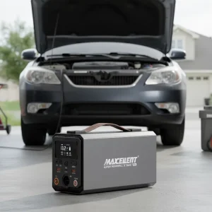 Portable Mini 12V 33W 150PSI 1800A Air Pump Compressor Multifunctional Jump Starter Car Battery Tire Inflator Power Bank Vacuum