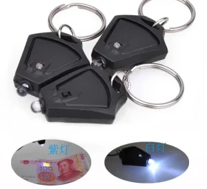 Portable Mini LED Flashlight with Keychain Emergency Lanterna LED Pocket Torch CR2016*2 Battery Camping Consumer Electronics