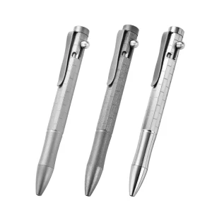 Portable Multifunction Tungsten Steel Refill Pen Outdoor Titanium Emergency Glass Breaker Camping Hiking
