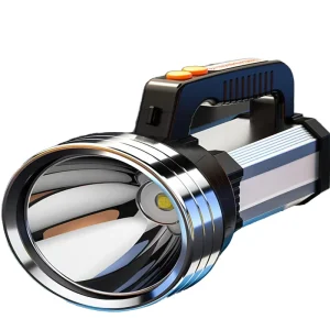 Portable USB Rechargeable LED Tactical Flashlights IP65 6000K Daylight 1000 Lumens Dimmable Searchlight
