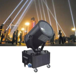 Powerful HID IP54 Sky Super Beam Projector Stage Light Waterproof 1-7km Range High CRI 90 Dimmable Searchlight