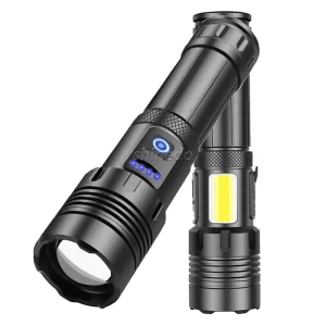 Powerful LED Flashlight Super Bright Rechargeable Flash Light Camping Lamp Torch Light Waterproof Aluminum Alloy Flashlight