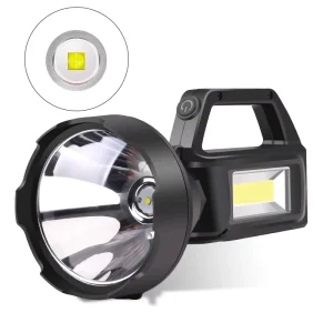Powerful LED Flashlight XHP50 LED Lighting Handheld Searchlight 1000 Lumen Super Bright Portable Spotlight USB Torch