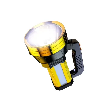 Powerful Searchlight USB Rechargeable Big Flashlight P50 6 Modes Multifunctional Waterproof Torchlights for Emergency