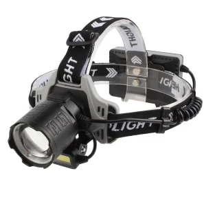 Powerful Zoomable Rechargeable Motion Activated for Outdoor Adventure Night Work Emergency Headlamp