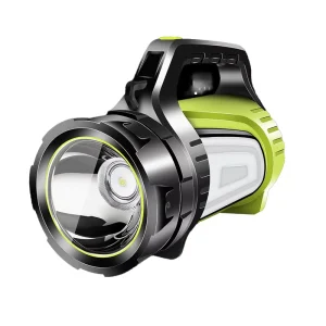 Professional 18650 USB Rechargeable LED Searchlight High Brightness Waterproof Camping Flashlight Lantern Emergency Outdoor Use
