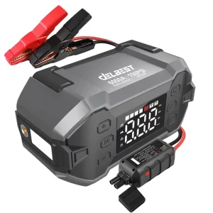 Professional Car Emergency Starter Kit 36000mAh Battery Booster with 10 Protection Smart Jump Clamp
