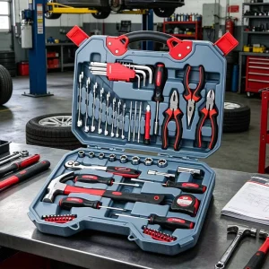 Professional Vehicle Repair Kit for Roadside Accident Recovery Durable Hand Operated Car Emergency Box