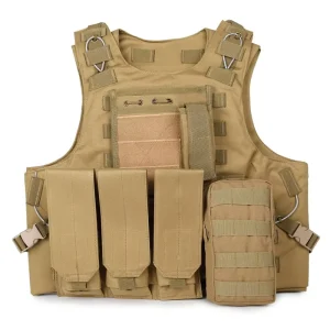 Protection Lightweight Multi-Functional Tactical Vest Plate Carrier Tactical Gear