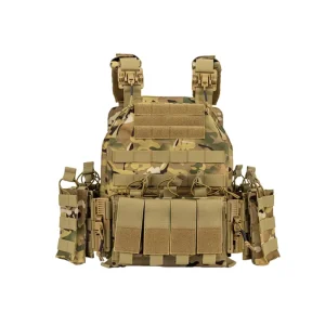 Quick Release Tactical Vest Adjustable Lightweight Breathable Weighted Vest for Training Outdoor Activities 1000D CP