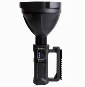 Rechargeable ABS LED Camping Hunting Searchlight Portable Spotlight Outdoor Waterproof Handheld Torch Light