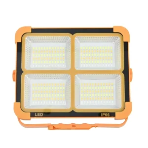 Rechargeable Emergency Lighting Outdoor Camping Portable Lamp Waterproof Searchlight LED Solar Floodlight