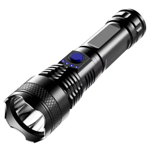 Rechargeable High Lumens Flashlight, Powerful Handheld Super Bright Pocket LED, for Camping Emergency Rescue