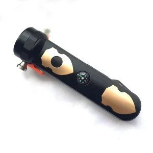 Rechargeable LED Flashlight Torch Aluminum Design for Hunting and Hiking Safety Product