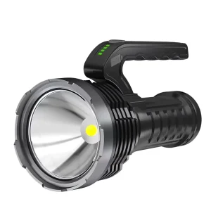 Rechargeable Powerful LED Searchlight with IP44 Waterproof 120 Beam Angle for Camping Hiking Outdoor Exploration