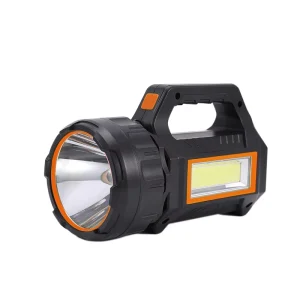Rechargeable Spotlight Flashlight Solar System Supply Emergency LED Searchlight for Outdoor Hunting Hiking Camping Lamp