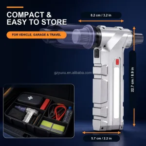 Rechargeable Truck Car Emergency Jump Starter 10000mAh Portable Battery Pack Tire Inflator Power Bank LED Lighting 800A Peak