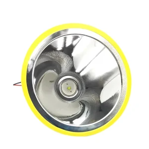 Reflector Cup Focusing LED Flashlight Aluminum Alloy High Intensity Long Range Yellow Light Headlamp Lamp Head Blue Light Cup