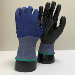 Reinforced Thumb Crotch Touchscreen PU-Coated Cut-Resistant Safety Gloves for Precision Assembly Factory Direct