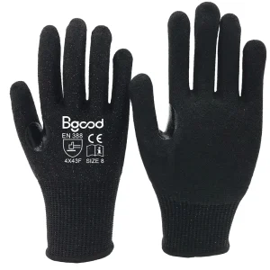 Reinforced Thumb Sandy Nitrile-Coated Level 5 Cut-Resistant Gloves