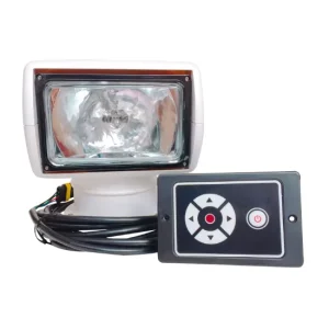 Remote Control TG29 Halogen Xenon Plastic Marine Yacht Fishing Searchlight with 12V 24V 100W