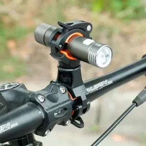 Rotation Flashlight Torch Mount LED Lamp Base for Road Bike Light Bicycle Flashlight Holder