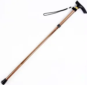 Rubber Tip Wood Handle Walking Stick