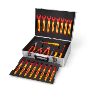 S695 23 VDE Certified 23PCS Insulated Tool Kit Shockproof for Live Power Cabinet and Motor Repair