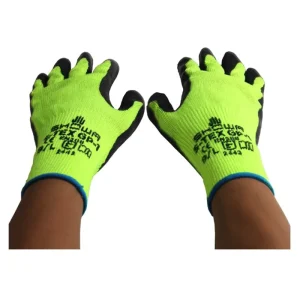 SHOWA S TEX GP1 S TEX300 Stainless Steel Cut Resistant Gloves Level D Natural Rubber Coated Safety Work Gloves