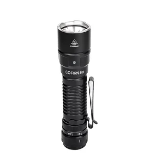 SK1 Tactical Flashlight LED 1300lumen Flashlight Custom Bright Torch Light 18650 Battery