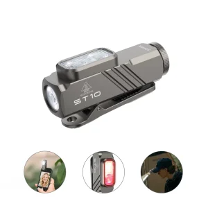 SOFIRN ST10 1000Lm Pocket Flashlight 144m USB C Rechargeable EDC Light TN 3535 6000K Waterproof Camping Torch