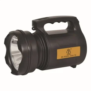 Searchlight ABS LED Strong Light Portable Flashlight Camping Emergency Charging Patrol Light Fishing Light